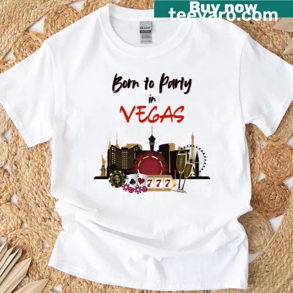 Funny Las Vegas trip design tee for girls weekend with playful text