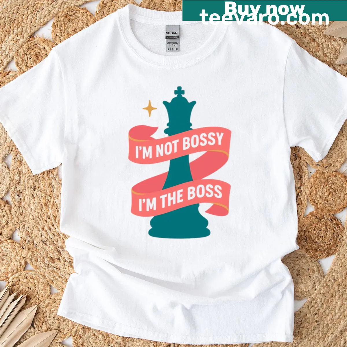 'Boss Babe Energy' t-shirt for empowered women — on a men's t-shirt