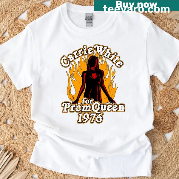 Graphic t-shirt inspired by Stephen King's Carrie movie