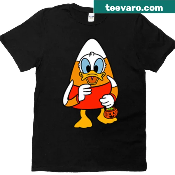 Disney Donald Duck Halloween t-shirt with candy corn costume