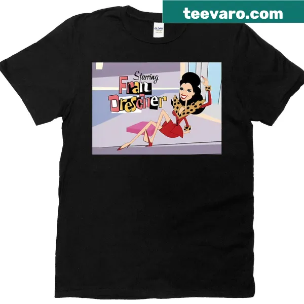 Nostalgic T-shirt featuring Fran Fine from The Nanny