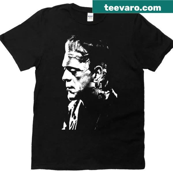 Vintage distressed graphic of Frankenstein's monster