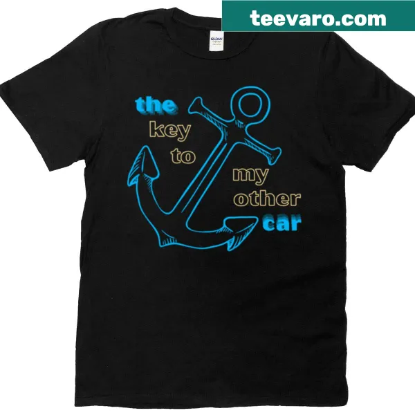 Humorous T-shirt featuring a sailboat graphic