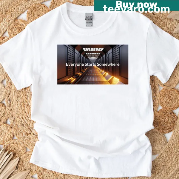 Inspiring typography graphic T-shirt