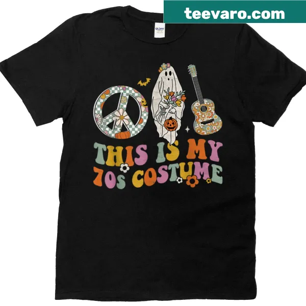 Retro 70s design T-shirt for Halloween