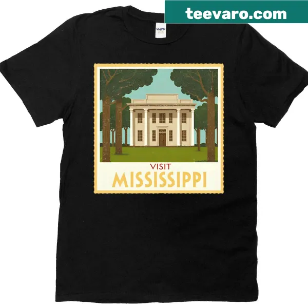 Travel T-shirt promoting Mississippi tourism