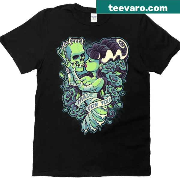 Oversized T-shirt with a whimsical illustration of Worms Wort Soup and cartoon worms