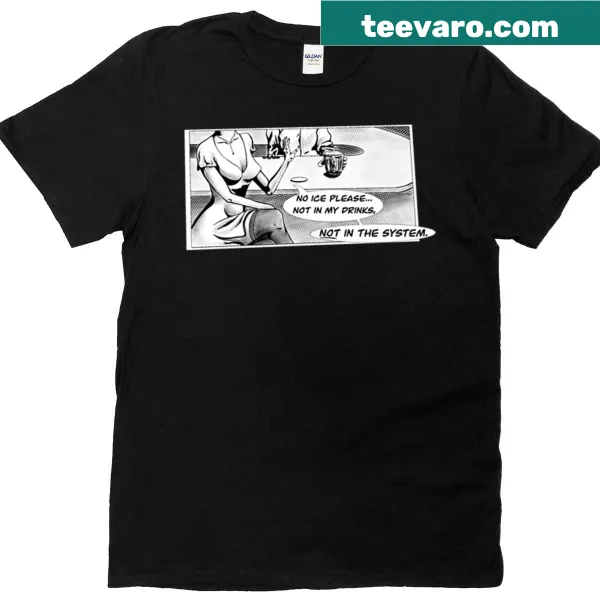Oversized t-shirt featuring a bold comic panel design