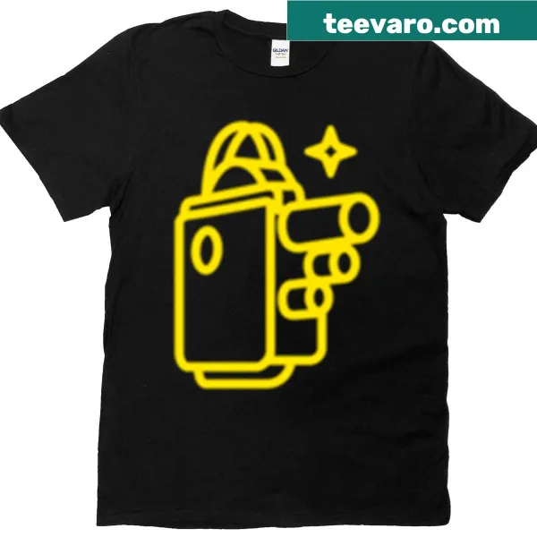 Vintage distressed design featuring a Bolex camera on a T-shirt