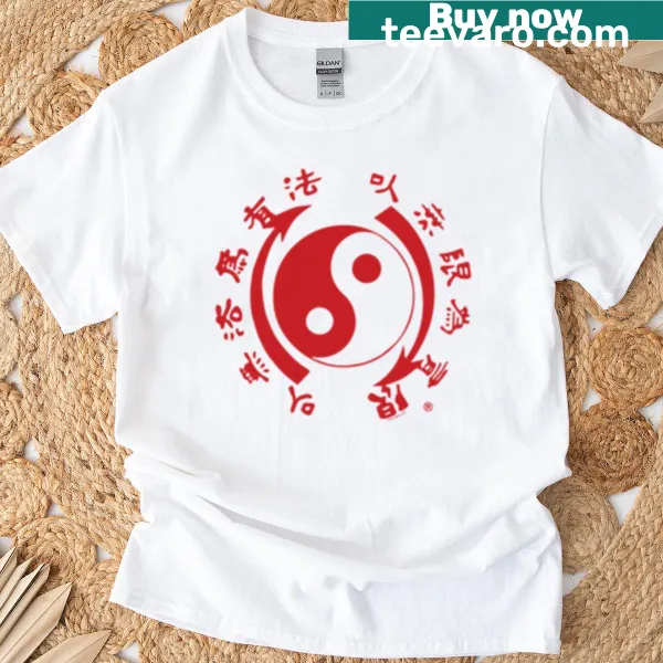 Chest emblem T-shirt for Bruce Lee Jeet Kune Do enthusiasts