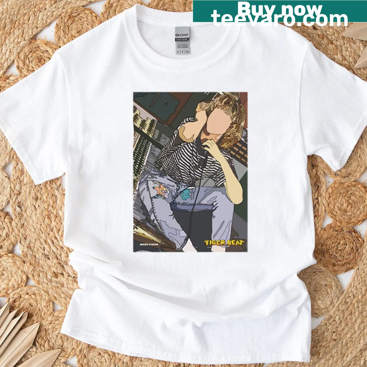 Debbie Gibson Pop Princess typography T-shirt — on a men's t-shirt