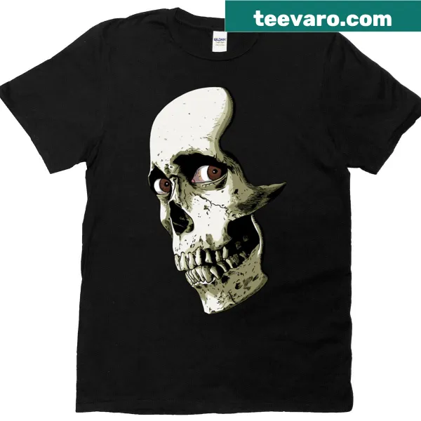 Evil Dead themed t-shirt with horror cinematic imagery