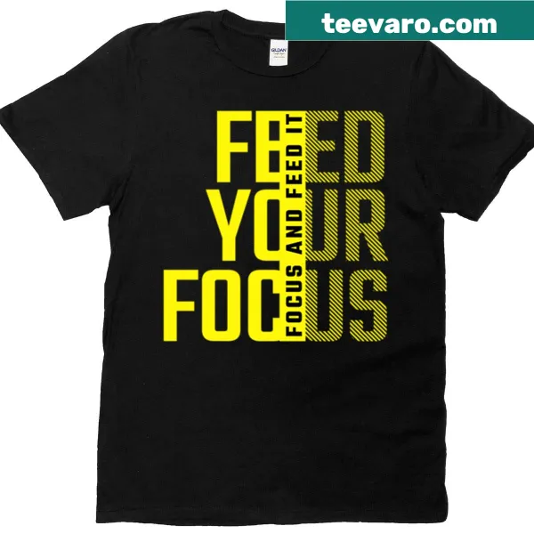 Motivational t-shirt featuring bold typography design