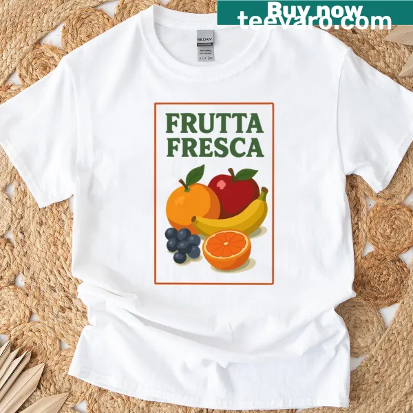T-shirt with 'Frutta Fresca' text