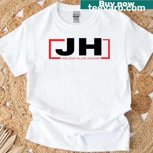 Simple Joe Hendry logo t-shirt for fans