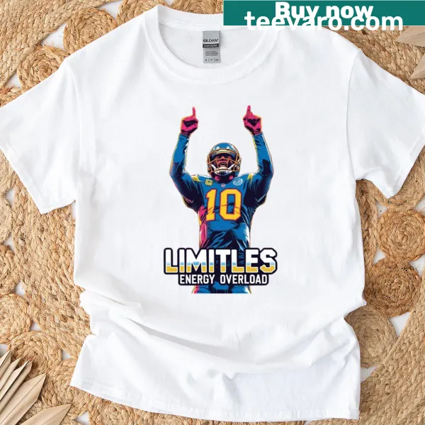 Stylish t-shirt featuring 'Limitless 10' in clean typography