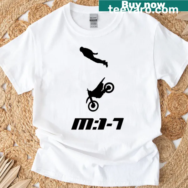 T-shirt featuring imagery from Mission Impossible Vii.