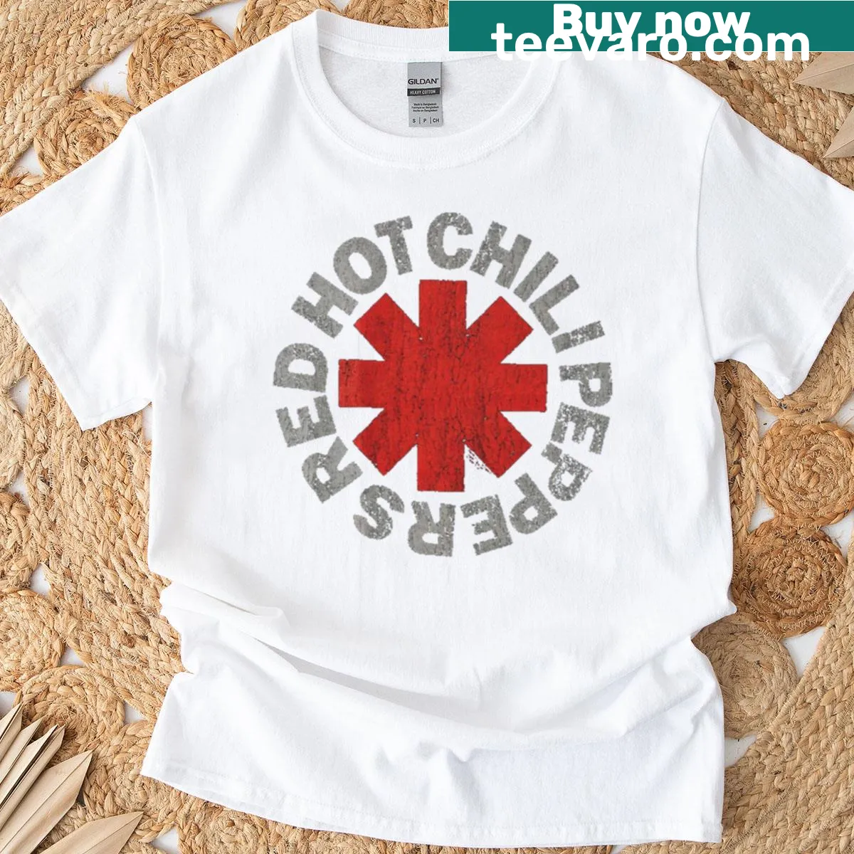 Tribute T-shirt to the legendary RHCP — on a men's t-shirt