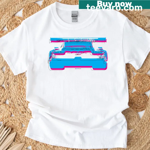 Original racing graphic t-shirt featuring unique art
