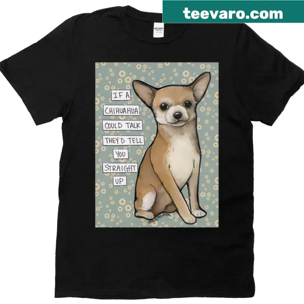 Hand-drawn dog art T-shirt celebrating beloved canines