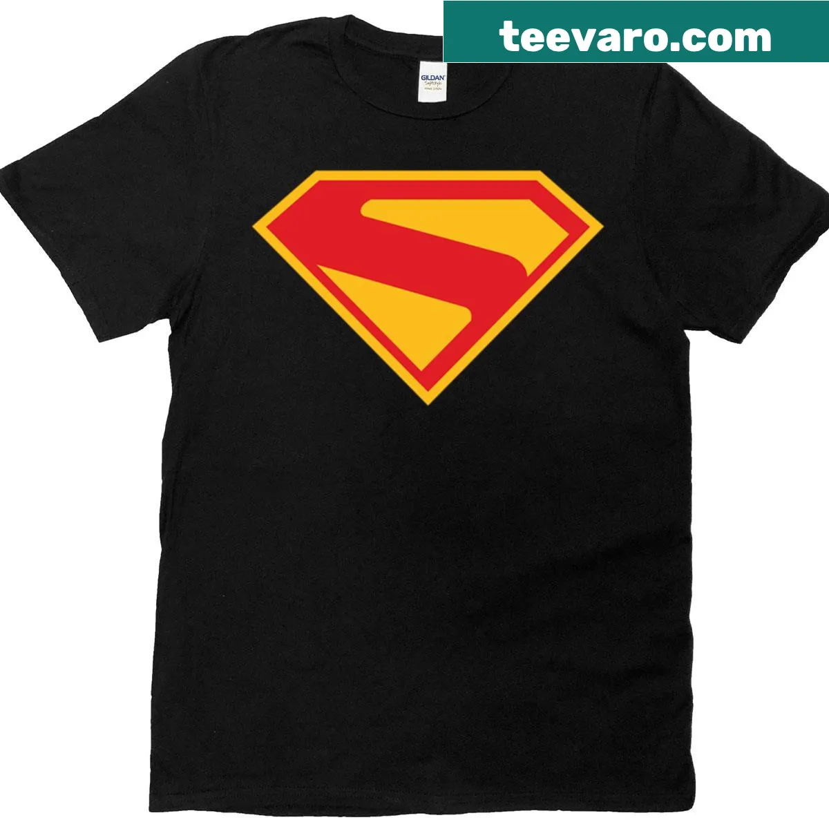 Bold logo design of Superhero Legacy 2025 on a t-shirt — on a men's t-shirt
