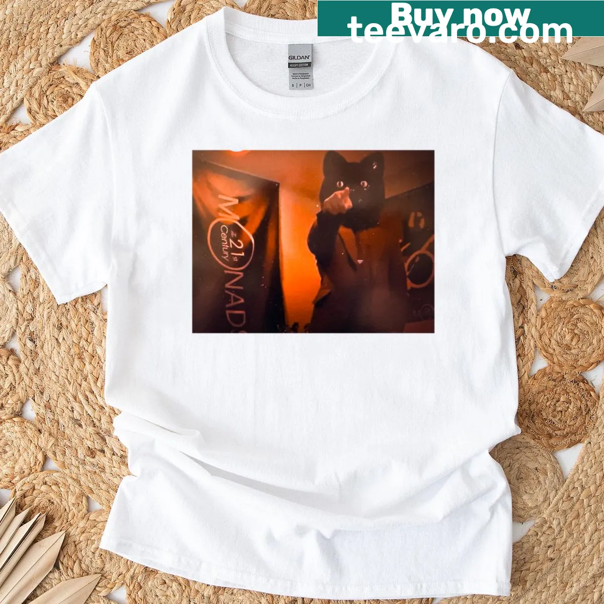 Inspirational typography T-shirt with 'Transformative Experience' text — on a men's t-shirt