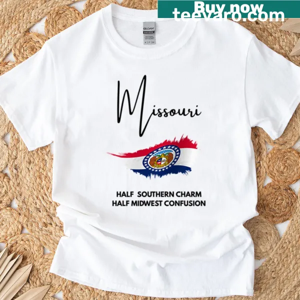 Text graphic saying 'Where Yall Meets Ope' on a t-shirt.