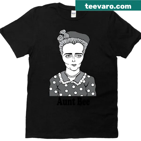 Illustration featuring iconic elements from the Andy Griffith Show on a T-shirt