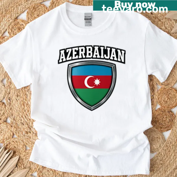 T-shirt featuring a design inspired by Azerbaijan
