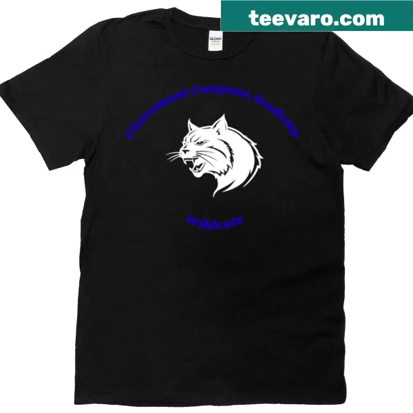 Cute cartoon white cat graphic on a t-shirt