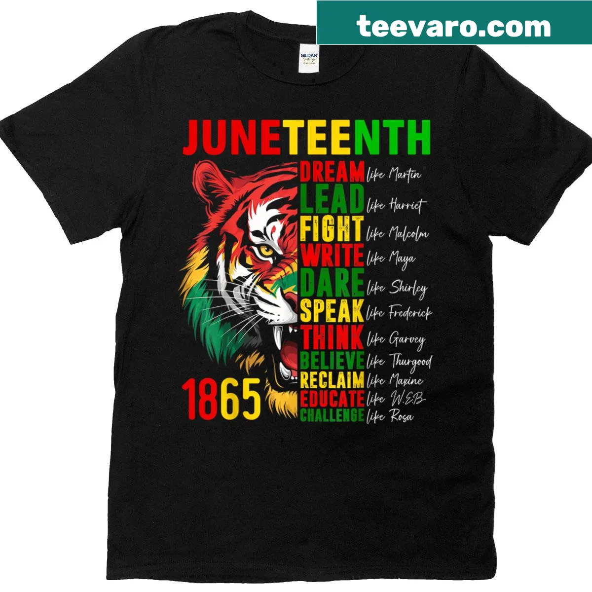 T-shirt featuring a fun popsicle design for Fourth of July. — on a men's t-shirt