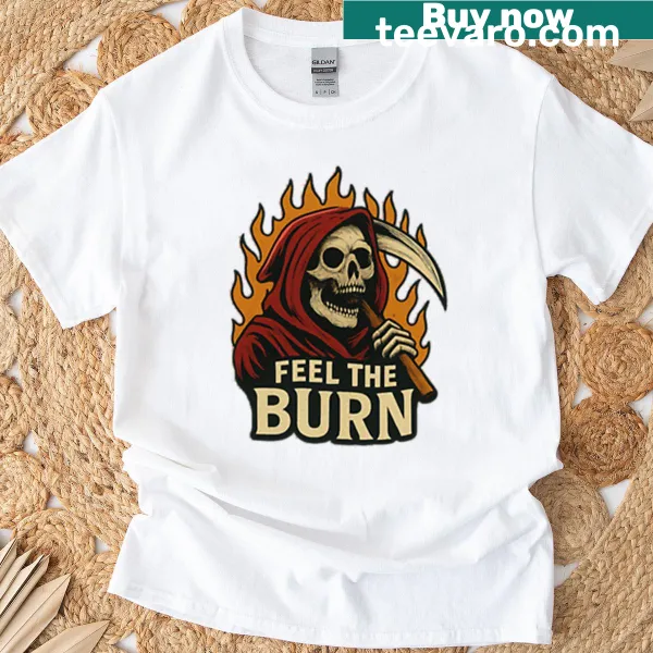 Intricate illustration on a Death-themed T-shirt