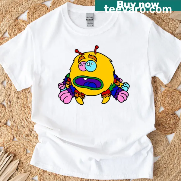 Playful typographic design on Gay Spider t-shirt