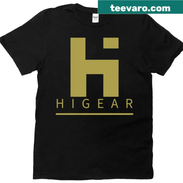 Outdoor camping logo on Hi Gear Outdoors T-shirt