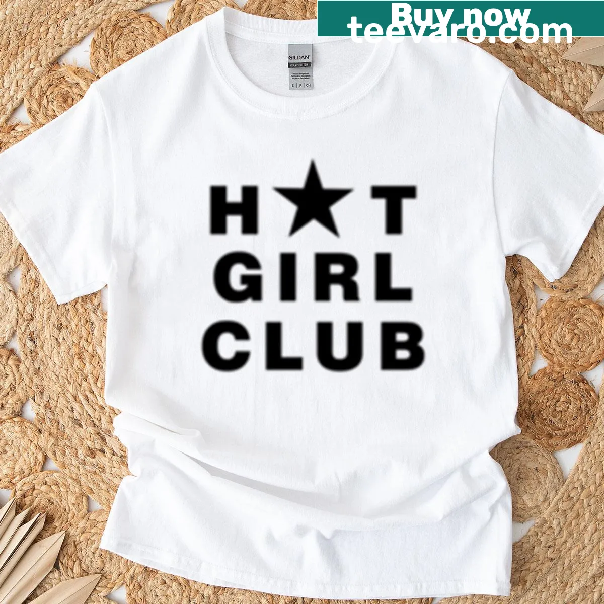 Minimal star symbol on a T-shirt promoting empowerment — on a men's t-shirt