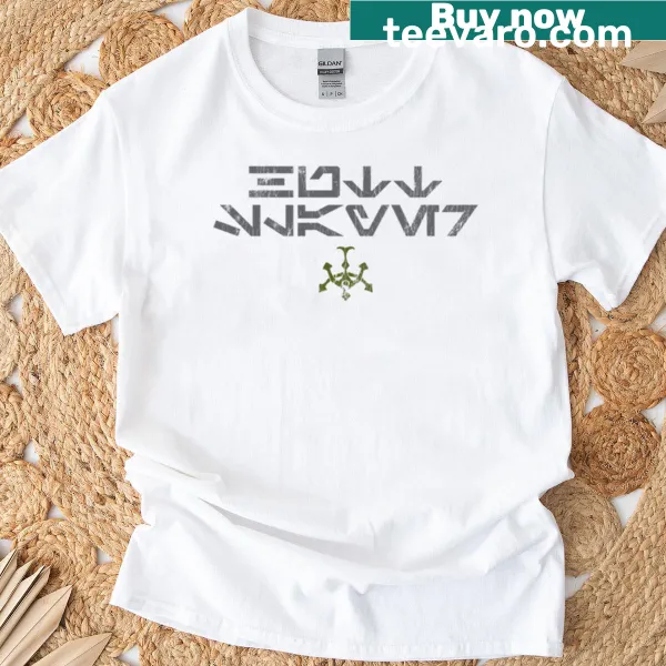 Illustrative 'Hutt Slayer' T-shirt with a fierce fantasy theme