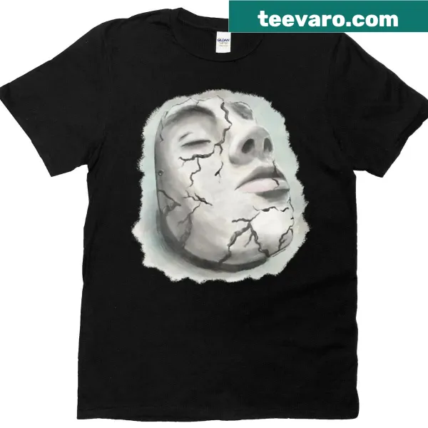 Inner Calm Mask t-shirt with a serene design