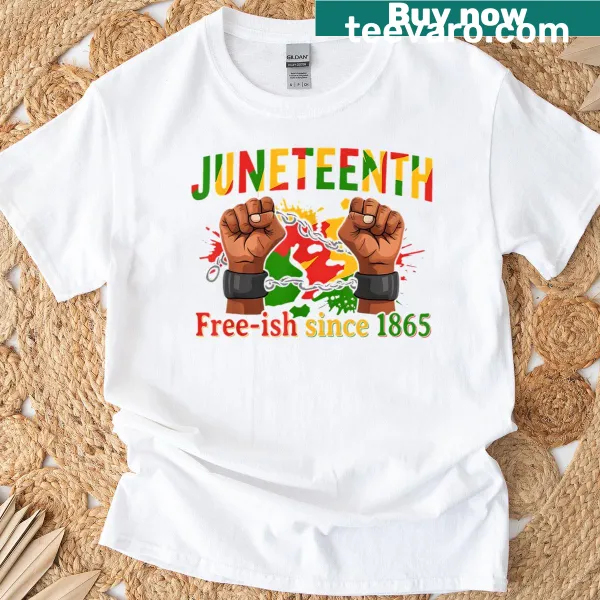 Juneteenth t-shirt featuring periodic-style design with 'Unapologetically Black' text