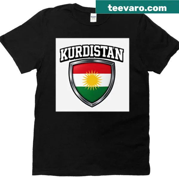 Graphic t-shirt celebrating Kurdistan's culture and heritage