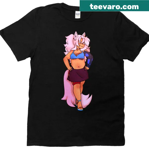 Trans and bi pride symbols on a T-shirt celebrating LGBTQ+ identity