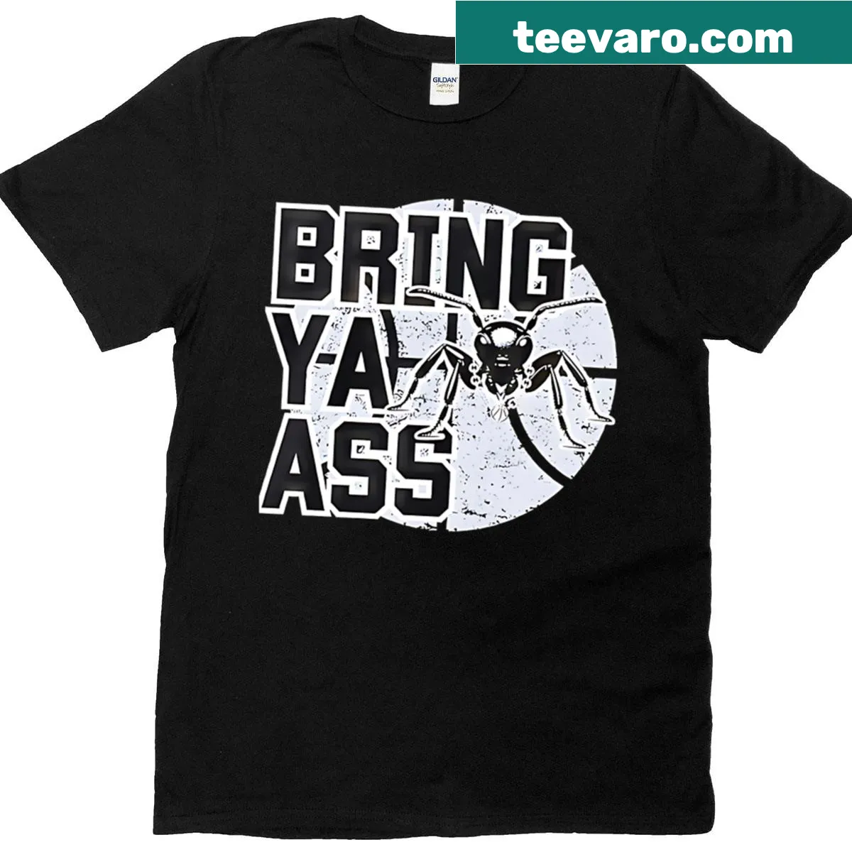 Timberwolves Anthony Edwards-themed Bring Ya Ass t-shirt — on a men's t-shirt