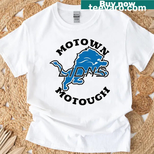 Stylish Motown-inspired T-shirt with bold graphic design