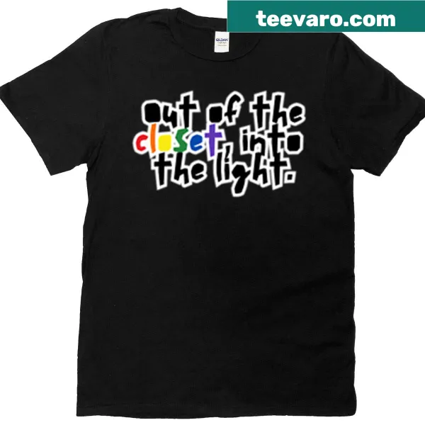 LGBTQ pride T-shirt with message of acceptance and inclusion