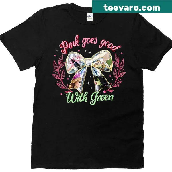 Illustration of a pink witch for Halloween on a T-shirt