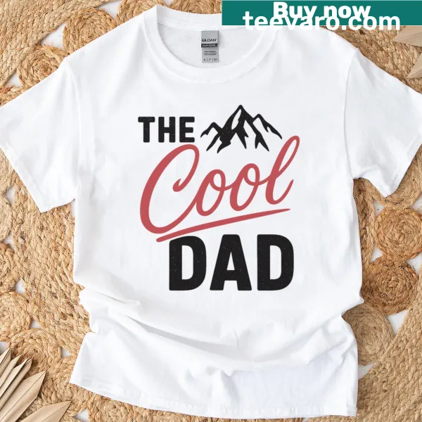 Retro-style T-shirt celebrating Cool Dad