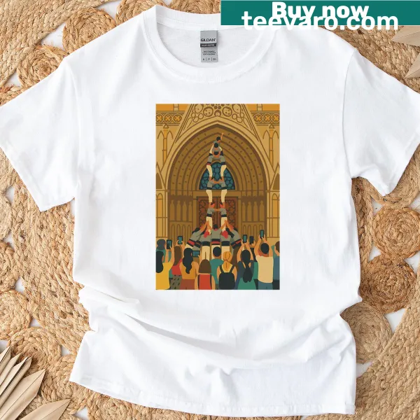 T-shirt celebrating Spanish traditions with meaningful text design
