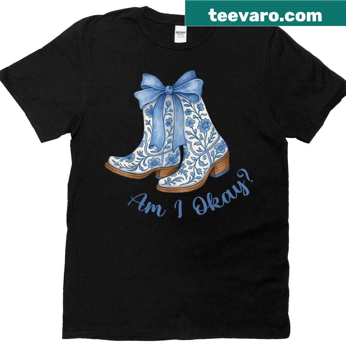 Simple typography T-shirt designed for women and girls — on a men's t-shirt