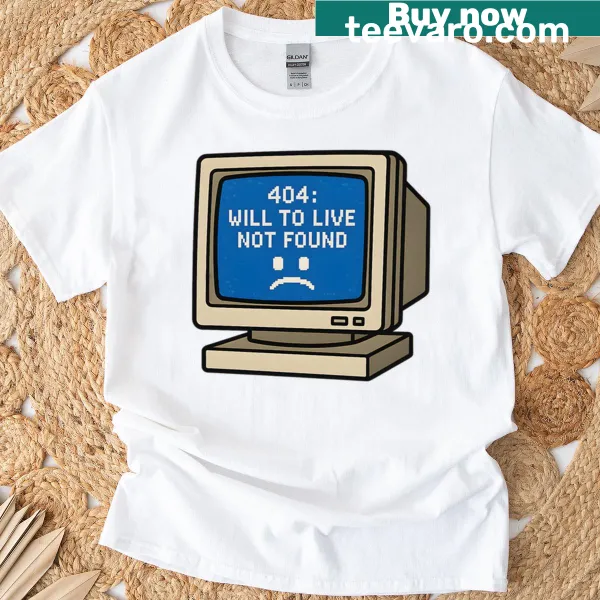 Graphic design featuring a humorous error message