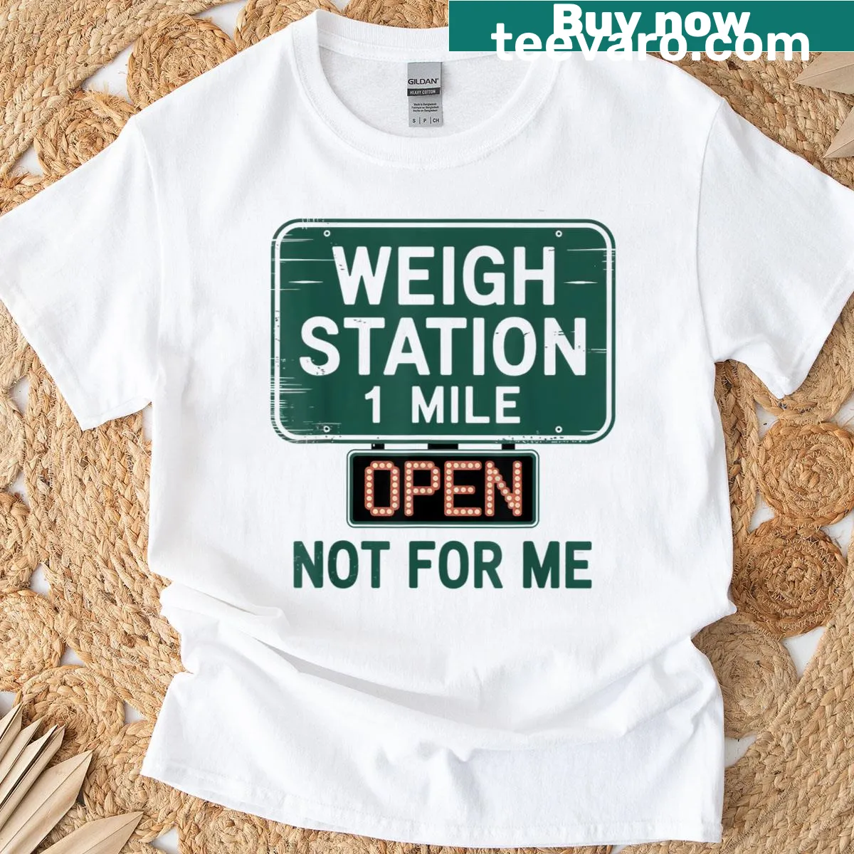 Illustration of an 18-wheeler with 'Truck Pride' text on a Father's Day tee — on a men's t-shirt