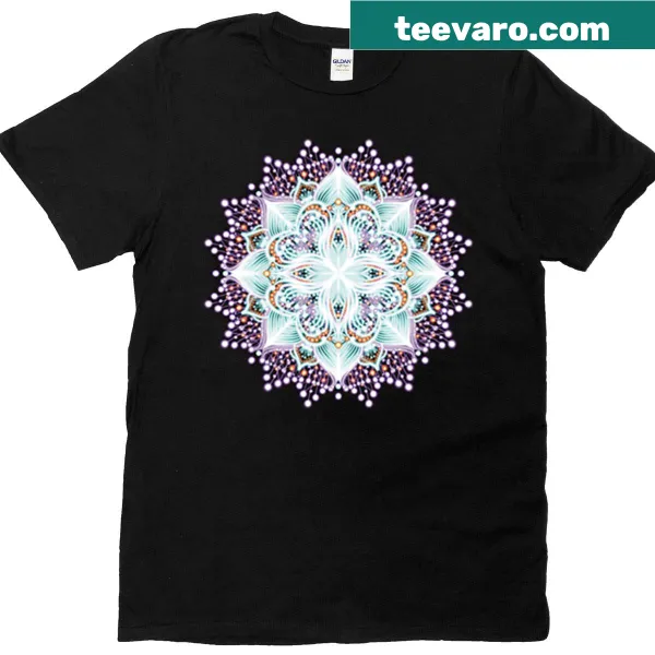 Mandala art design on a T-shirt